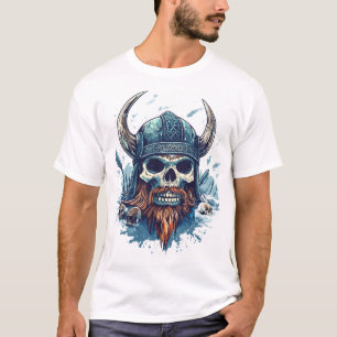Wikingerschädel Berserker T-Shirt