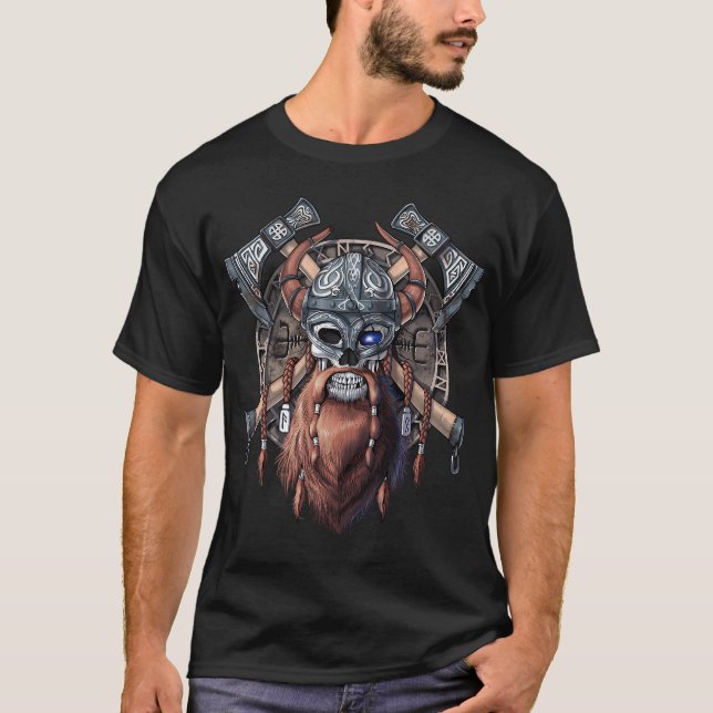 Wikingerschädel T-Shirt (Vorderseite)