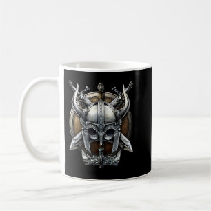 Wikingerschalenhelm-Waffe Kaffeetasse