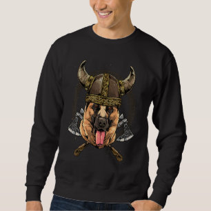 Wikingerscheferhund Renaissance Nordisch Heidnisch Sweatshirt