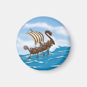 Wikingerschiff Magnet