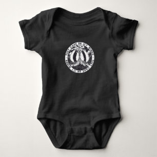 Wikingerschiff Skandinavische Geschichte Design Baby Strampler