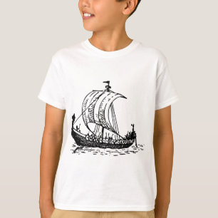 Wikingerschiff T-Shirt