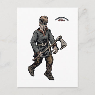 Wikingkrieger Postkarte