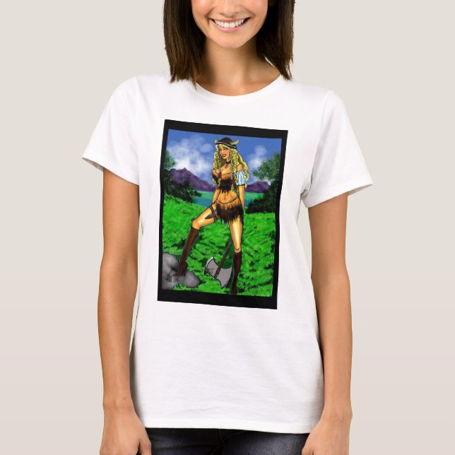 Wikingposter T-Shirt (Vorderseite)