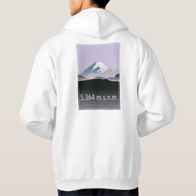 Wila Mountain, Kolumbien Hoodie (Rückseite)