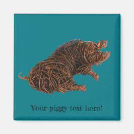 Wilbur - ein anspruchsvolles Schwein. Magnet