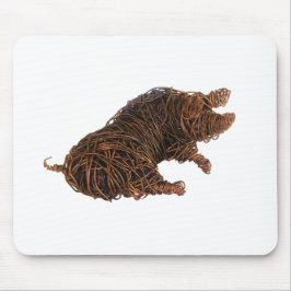 Wilbur - ein anspruchsvolles Schwein. Mousepad
