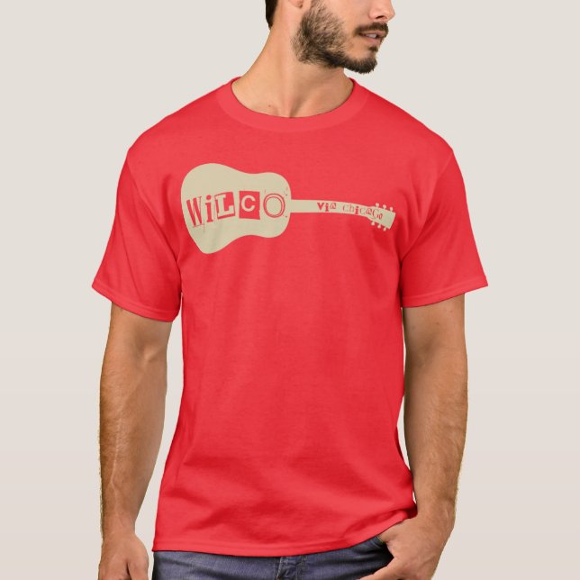 wilco via chicago retro friends T-Shirt (Vorderseite)