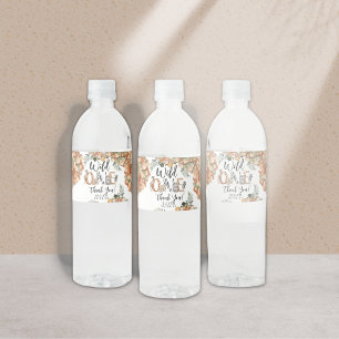 Wild 1. Geburtstagsflasche Wasserflaschenetikett