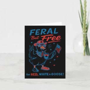 Wild aber kostenlos für Red White & amp; Gänse 4. Karte