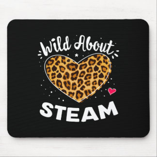 Wild About Steam Leopard Squad Stem Byck Zur Schul Mousepad