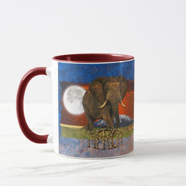Wild Africa Tierfreunde Big Five Tasse (Links)