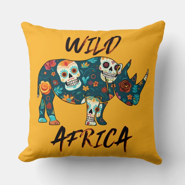 Wild Afrika Kissen (Vorderseite)