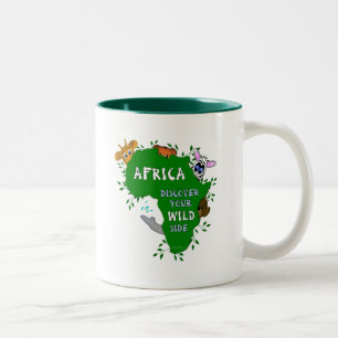 Wild Afrika Zweifarbige Tasse