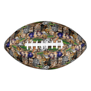 Wild afrikanische Savanna Tiere Football