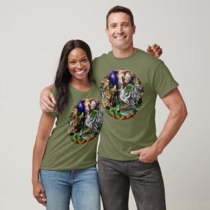 Wild afrikanische Savanna Tiere T-Shirt