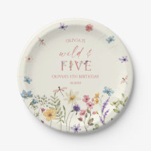 Wild and Five Wildflower 5th Birthday Party