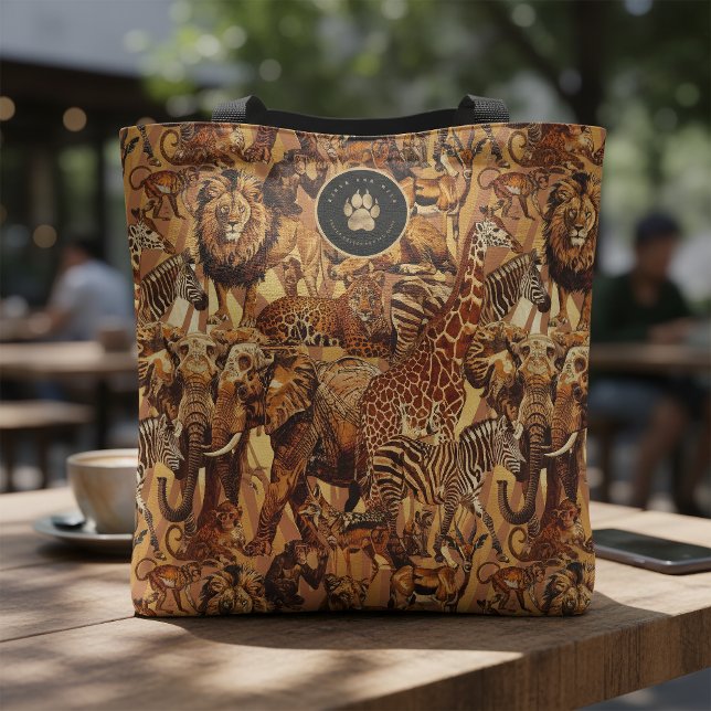 Wild Animal Collage Safari Bachelorette ID1149 (Von Creator hochgeladen)