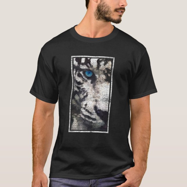 Wild Animal Lover Big Cat Jungle Tiger T-Shirt (Vorderseite)