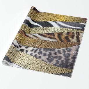 Wild ANimal Print Abstrakt Wrapping Paper Geschenkpapier