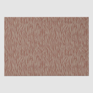 Wild Animal Print Brown Safari Thema Seidenpapier