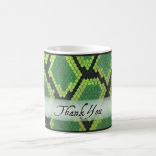Wild Animal Snake Vielen Dank Tasse
