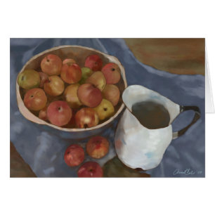 Wild Äpfel aus dem geheimen Obstgarten Gemälde