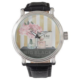 Wild Apple   Big Fashion Book - Strichen Armbanduhr