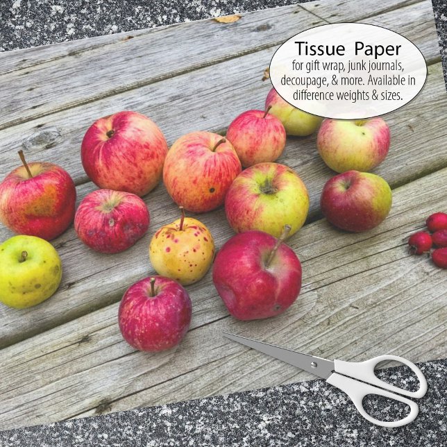 Wild Apple Collection Seidenpapier (Tissue paper for gift wrap and decoupage)