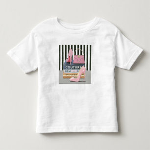 Wild Apple Couture Streifen - Schuhe und Beutel Kleinkind T-shirt