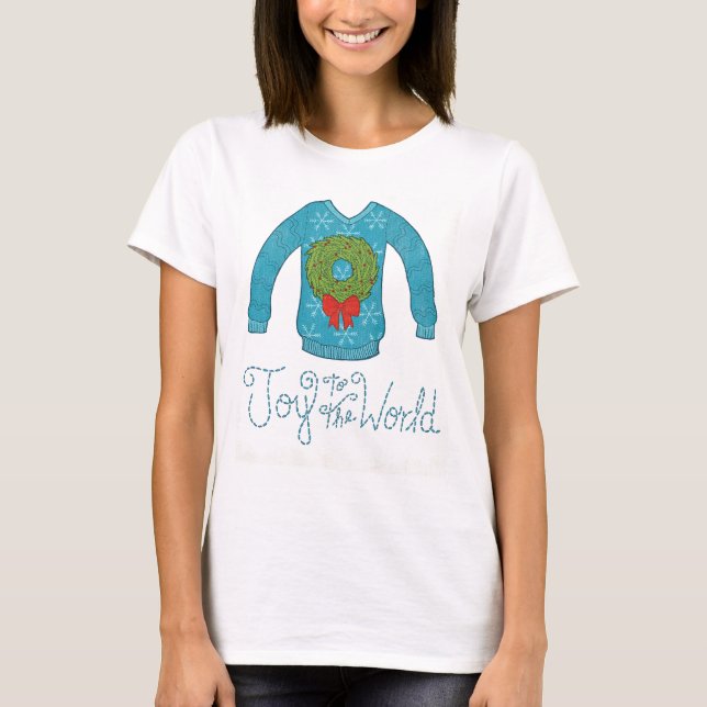 Wild Apple | Freude an der Welt - Weihnachtssüßer T-Shirt (Vorderseite)
