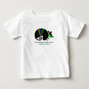 Wild - ARMADILLO - Brasilien - gefährdetes Tier Baby T-shirt