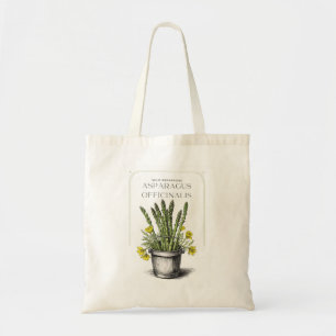 Wild Asparagus Sketch Design: Natur Inspiriert Tragetasche