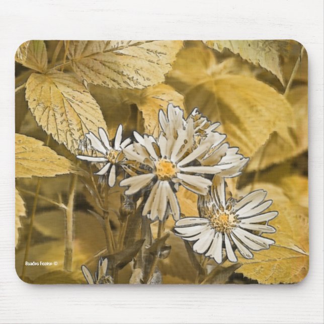 Wild Aster Mouse Pad Mousepad (Vorne)