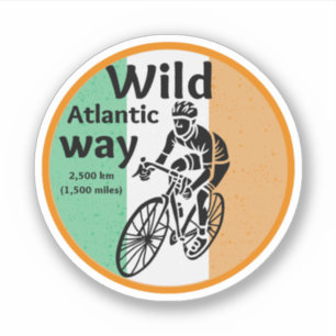 Wild Atlantic Way - Irish Tourism Trial Irland Aufkleber