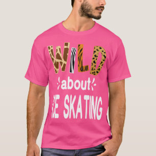 Wild aufs Eislaufen T-Shirt