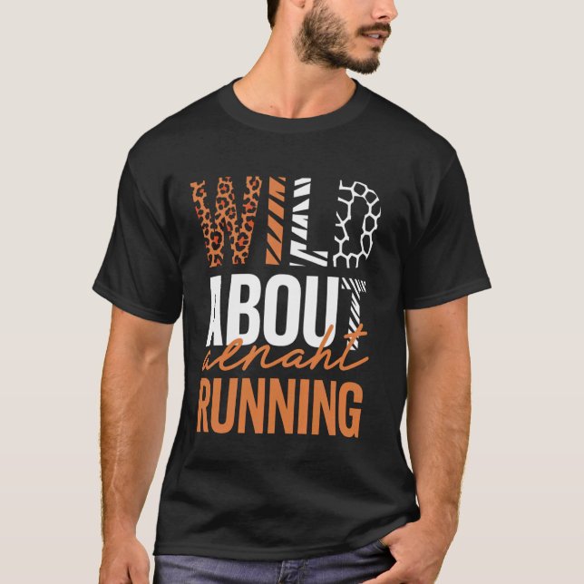 Wild aufs Rennen T-Shirt (Vorderseite)