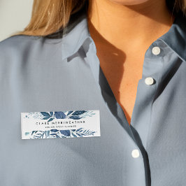 Wild Azure Botanical Namenschild