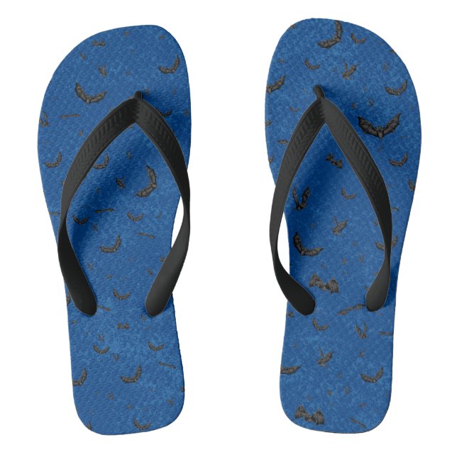 Wild Bat Swarm Flip Flops (Fußbett)