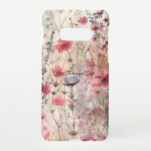Wild Beauty Woven: Von Wildblumen gestaltet Samsung Galaxy S10E Hülle