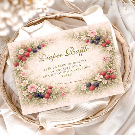 Wild Berry Garden Diapper Raffle Begleitkarte