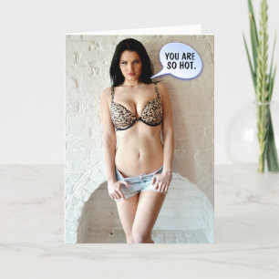 WILD BIKINI MIRL BIRTHDAY CARD FEIERTAGSKARTE
