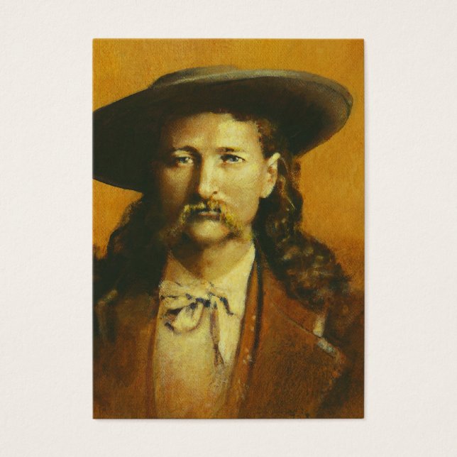 Wild Bill Hickok ACEO Business Card (Vorderseite)