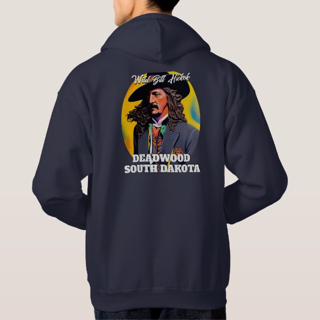 Wild Bill Hickok Deadwood Hoodie (Rückseite)