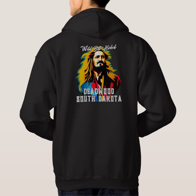 Wild Bill Hickok Deadwood Hoodie (Rückseite)