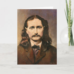 Wild Bill Hickok Grußkarte Karte