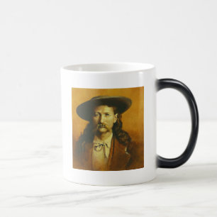 Wild Bill Hickok Illustration Verwandlungstasse