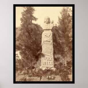 Wild Bill Hickok Monument SD 1891 Poster