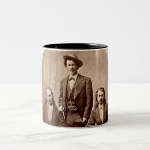 Wild Bill Hickok - Texas Jack - Buffalo Bill Zweifarbige Tasse